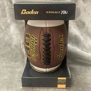 Baden Junior Size QB Composite Leather Feel Football Ages 9-11 Youth Leagues NEW